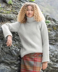 Chunky Fishermans Rib Sweater -Celtic And Co Sales 104767