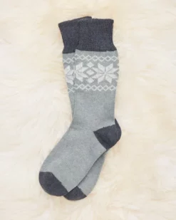 Ladies' Cashmere Cotton Fair Isle Socks 8 Ladies' Cashmere Cotton Fair Isle Socks -Celtic And Co Sales 104952