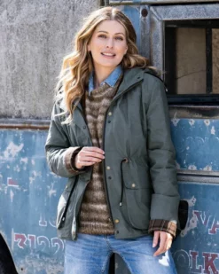 Waxed Cotton Jacket With Removable Liner -Celtic And Co Sales 105067 1