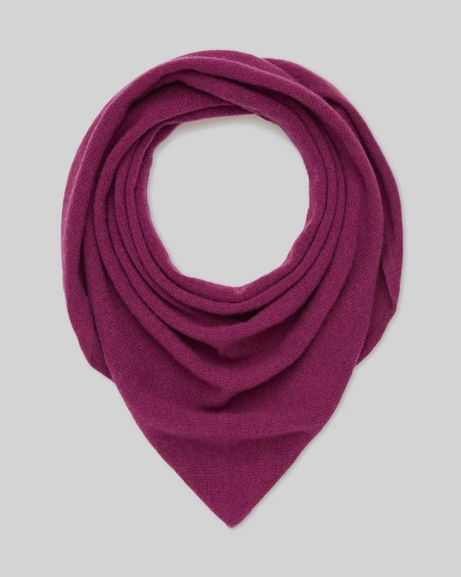 Cashmere Triangle Scarf 6 Cashmere Triangle Scarf - Image 4