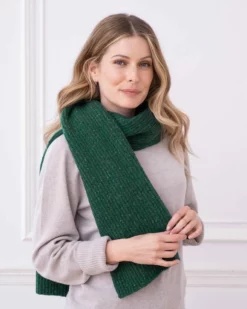 Donegal Rib Scarf -Celtic And Co Sales 106142