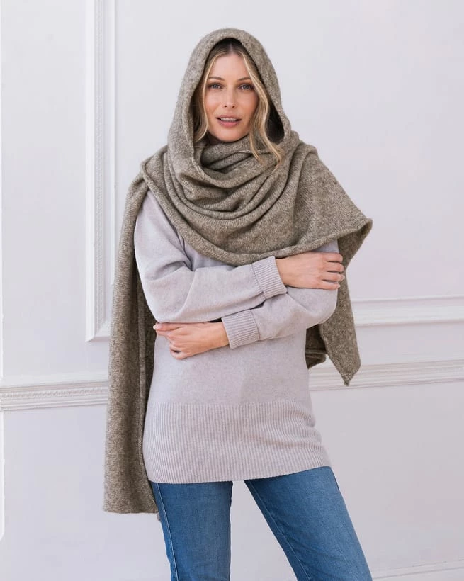 Luxe Hooded Shawl 3 Luxe Hooded Shawl