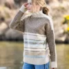 Slub Textured Stripe Sweater -Celtic And Co Sales 107908
