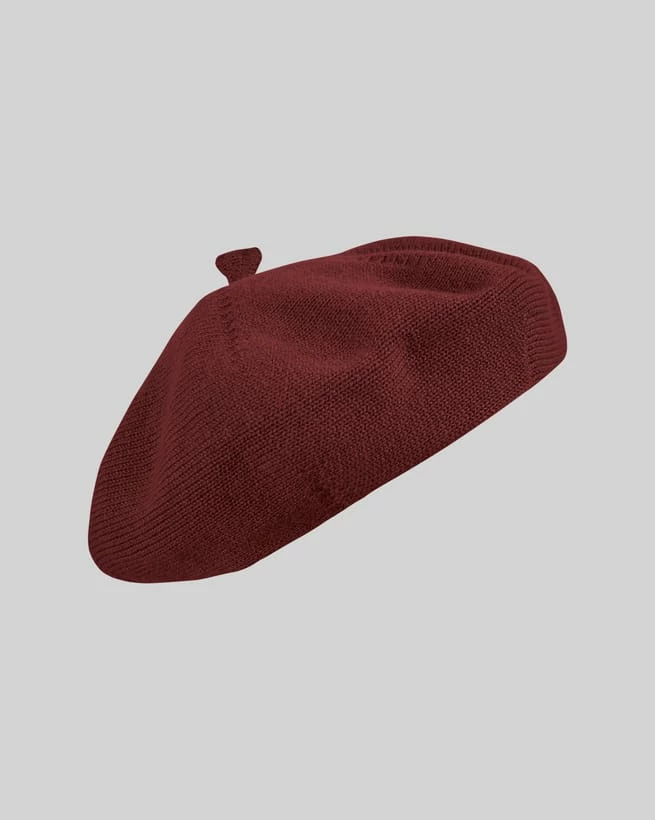 Cashmere Beret 3 Cashmere Beret