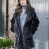 Reversible Hooded Cocoon Coat -Celtic And Co Sales 109748