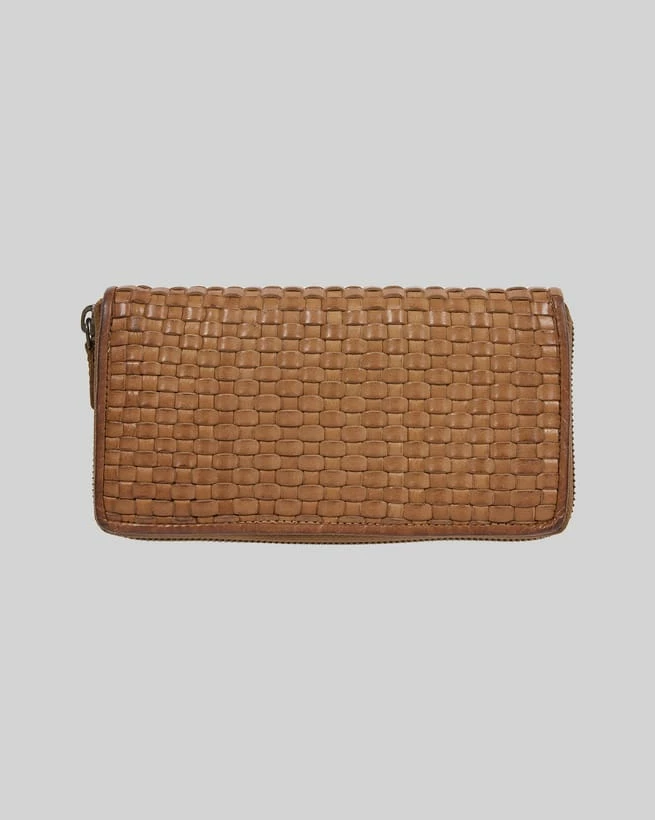 Woven Leather Matinee Purse 6 Woven Leather Matinee Purse - Image 4