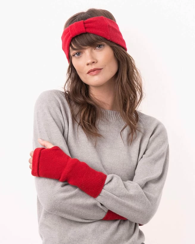 Recycled Cashmere Fingerless Gloves 6 Recycled Cashmere Fingerless Gloves - Image 4