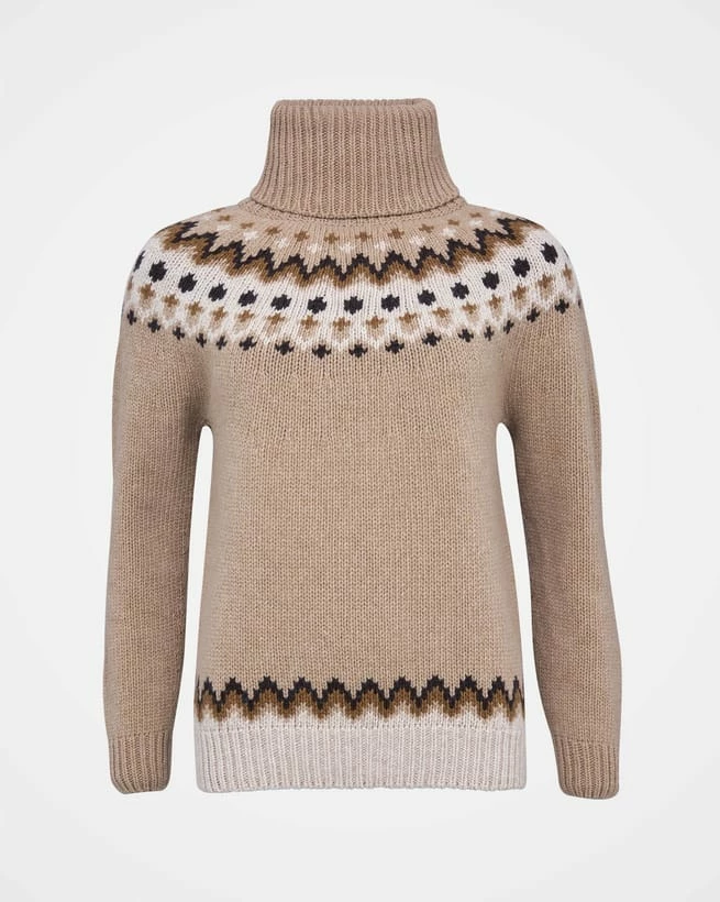 Fair Isle Turtleneck Sweater 5 Fair Isle Turtleneck Sweater - Image 3