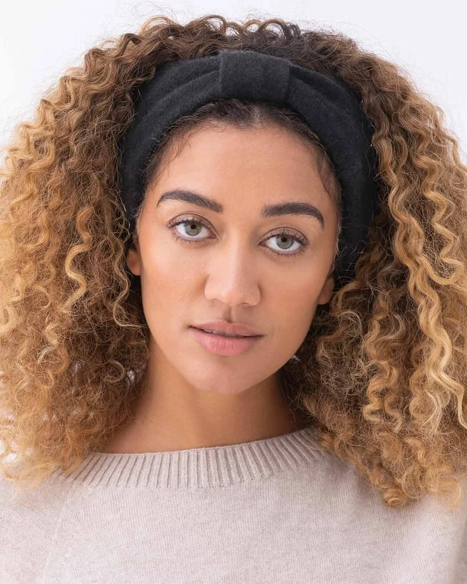 Recycled Cashmere Headband 3 Recycled Cashmere Headband