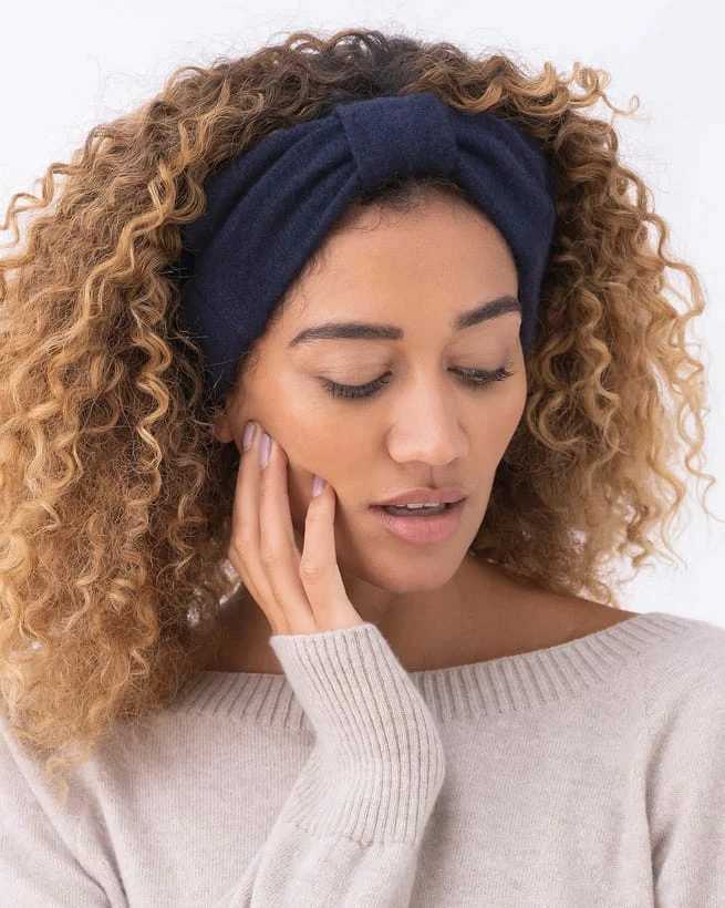 Recycled Cashmere Headband 4 Recycled Cashmere Headband - Image 2