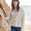 Merino V Neck Cardigan -Celtic And Co Sales 124406