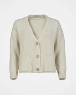 Merino V Neck Cardigan -Celtic And Co Sales 124852