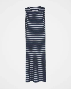 Sleeveless T-Shirt Midi Dress -Celtic And Co Sales 124975