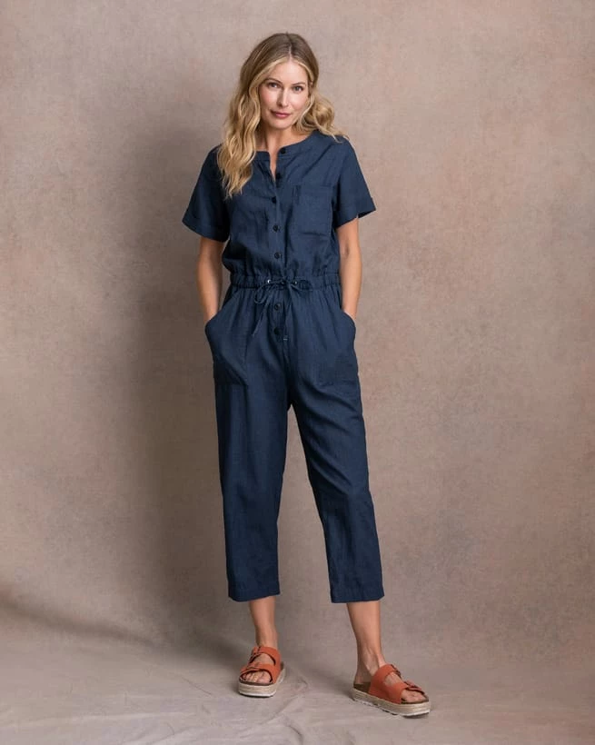 Linen/Cotton Jumpsuit 4 Linen/Cotton Jumpsuit - Image 2
