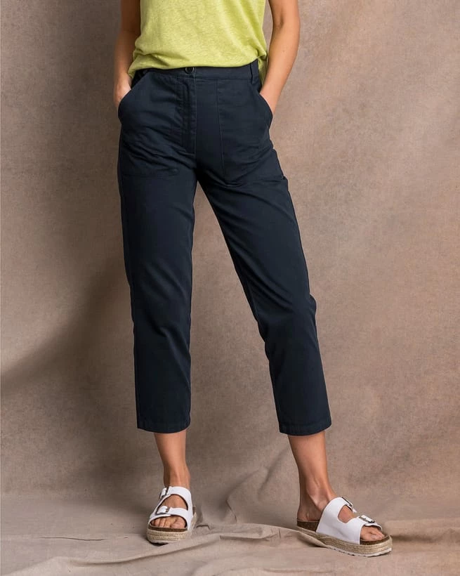 Slim Leg Cotton Pants 5 Slim Leg Cotton Pants - Image 3