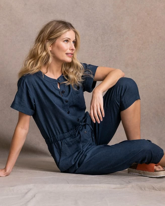 Linen/Cotton Jumpsuit 5 Linen/Cotton Jumpsuit - Image 3