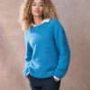 Alpaca Cotton Slouch Sweater