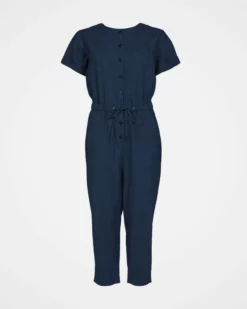 Linen/Cotton Jumpsuit 9 Linen/Cotton Jumpsuit -Celtic And Co Sales 128819