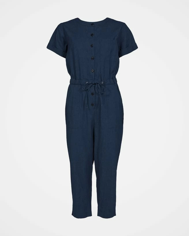 Linen/Cotton Jumpsuit 6 Linen/Cotton Jumpsuit - Image 4