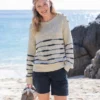 Drop Stitch Breton Sweater -Celtic And Co Sales 128931