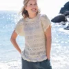 Cotton Crochet Stitch Top -Celtic And Co Sales 128937