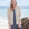 Cotton Crochet Stitch Cardigan 1 Cotton Crochet Stitch Cardigan -Celtic And Co Sales 128939