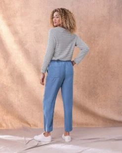 Chambray Woven Jogger 9 Chambray Woven Jogger -Celtic And Co Sales 129049