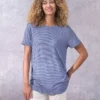 Linen/Cotton Button Back Top -Celtic And Co Sales 129733