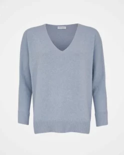 Alpaca Merino Slouch V Neck -Celtic And Co Sales 129910