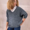 Luxe V Neck Sweater -Celtic And Co Sales 131245