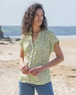 Button Through Blouse -Celtic And Co Sales 137635