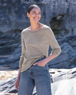 Fine Knit Merino Sweater -Celtic And Co Sales 142041