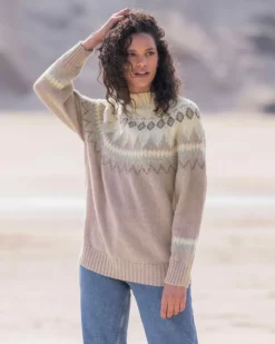 Diamond Fair Isle Sweater -Celtic And Co Sales 142109