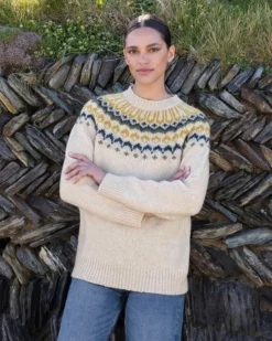 Luxe Fair Isle Sweater -Celtic And Co Sales 142110 1