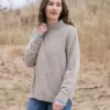 Alpaca Merino Slouch Crew Sweater -Celtic And Co Sales 142132