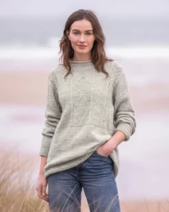 British Wool Gansey Sweater