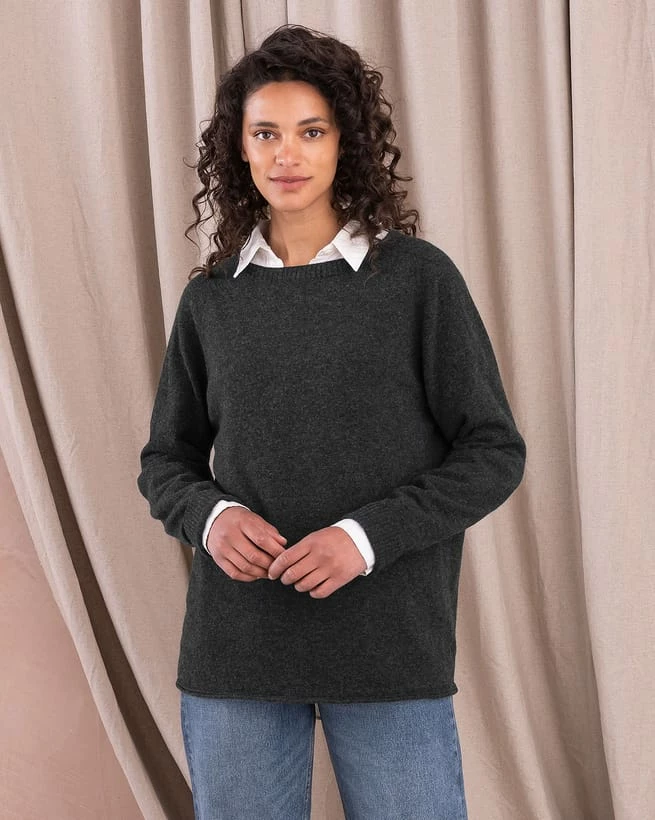 Geelong Slouch Crew Neck Sweater 3 Geelong Slouch Crew Neck Sweater