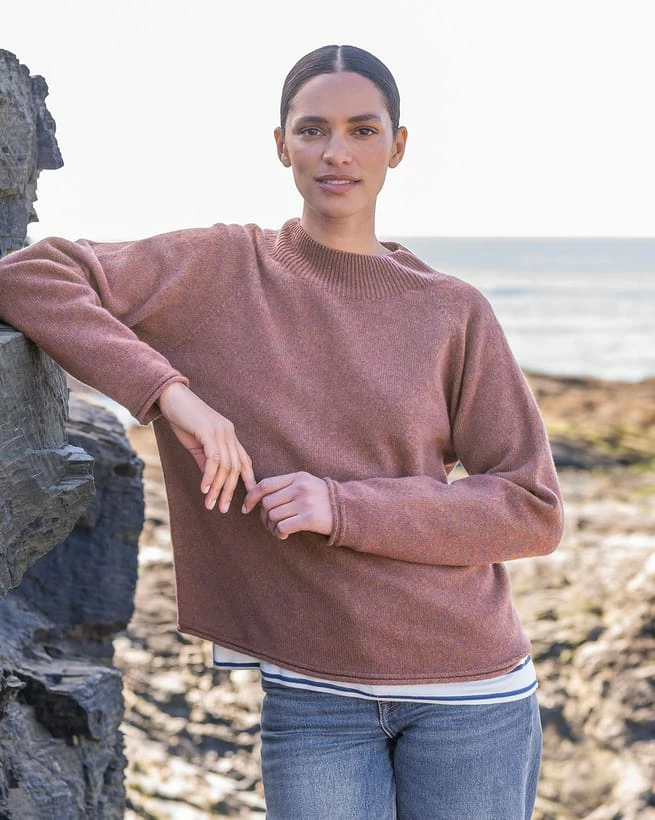 Grown On Funnel Neck Sweater 3 Grown On Funnel Neck Sweater