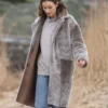 Reversible Corded Shearling Coat -Celtic And Co Sales 142228