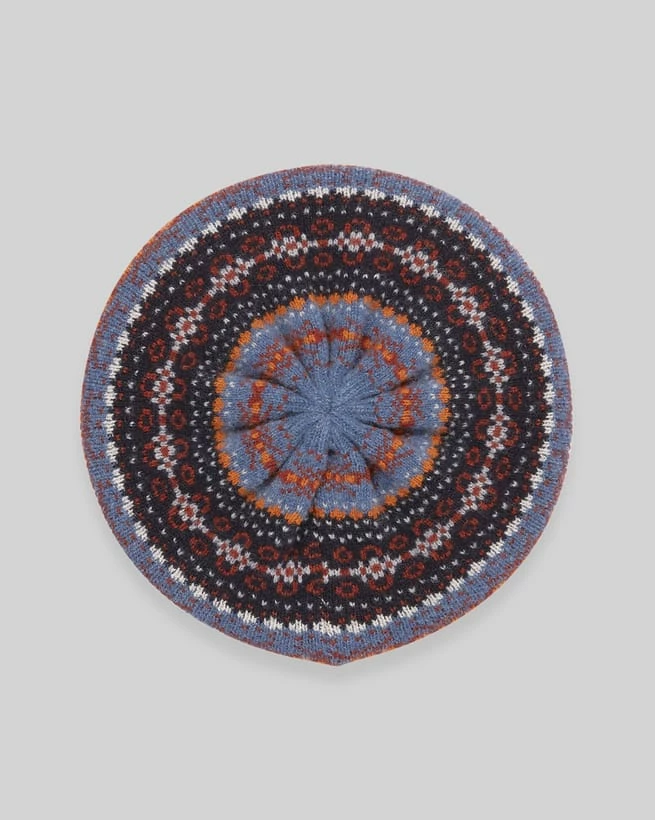 Lambswool Fair Isle Beret 5 Lambswool Fair Isle Beret - Image 3