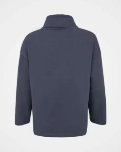Organic Cotton Funnel Neck Sweatshirt 9 Organic Cotton Funnel Neck Sweatshirt -Celtic And Co Sales 143734