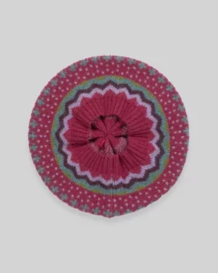 Zig Zag Fair Isle Beret -Celtic And Co Sales 143920