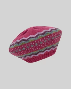 Zig Zag Fair Isle Beret -Celtic And Co Sales 143921