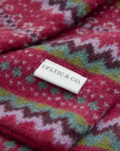 Zig Zag Fair Isle Scarf -Celtic And Co Sales 143923