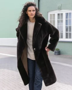 Long Shearling Overcoat 9 Long Shearling Overcoat -Celtic And Co Sales 144442