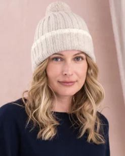 Lambswool Tipped Bobble Hat 8 Lambswool Tipped Bobble Hat -Celtic And Co Sales 145394 1