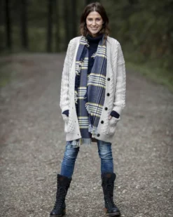 Merino Fringed Scarf -Celtic And Co Sales 64633 1