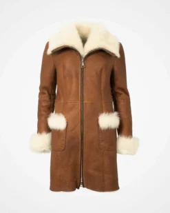 Toscana Trim Zip Up Coat -Celtic And Co Sales 74675