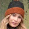 Shetland Wool Bobble Hat -Celtic And Co Sales 77615