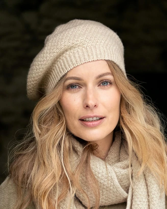 Lambswool Moss Stitch Hat 3 Lambswool Moss Stitch Hat